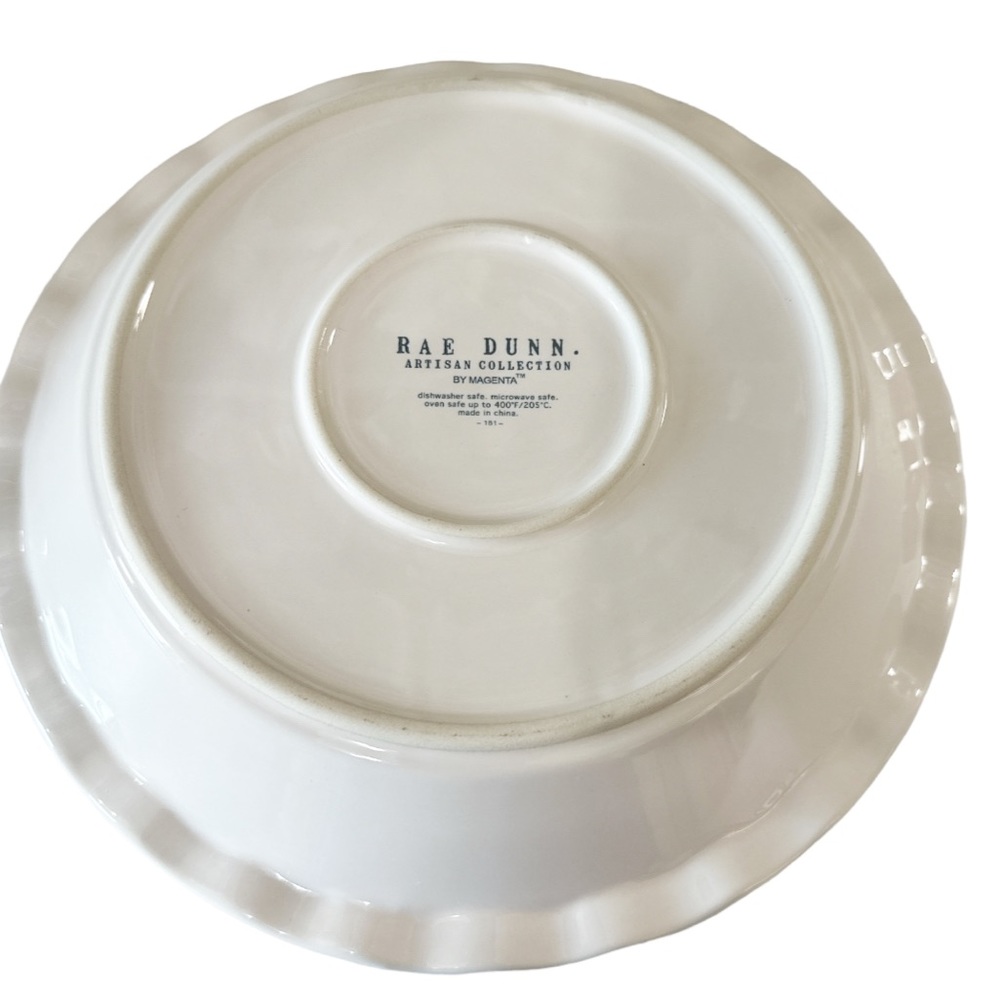NEW Rae Dunn BLESSED Pie Plate π₯§ - Picture 5 of 5